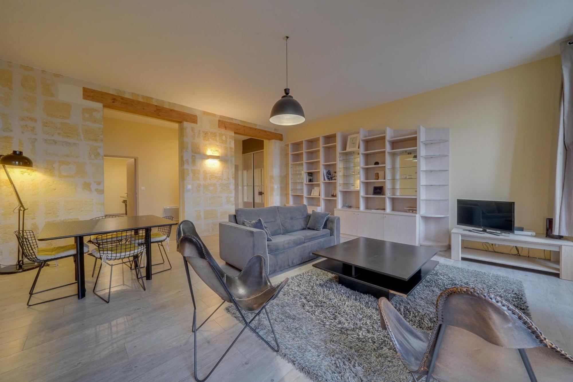Le Richelieu - Magnifique Duplex Avec Une Vue Incroyable 보르도 외부 사진